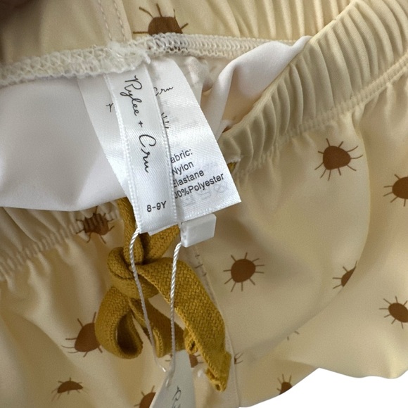 Rylee + Cru Girls Track Shorts Size 8-9 Years Sun Print Casual Athletic Bottoms - Picture 5 of 6